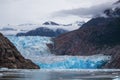 Calving Glacier in Tracy Arm Fjord, Alaska.