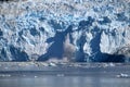 Calving Of Harvard Glacier In College Fjord, Alaska, United States