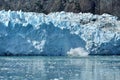 Calving, Tidewater Margerie Glacier, Alaska Royalty Free Stock Photo