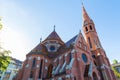 Calvinist church budapest hungary Royalty Free Stock Photo