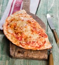 Calzone pizza Royalty Free Stock Photo