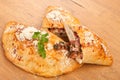 Calzone Pizza Royalty Free Stock Photo