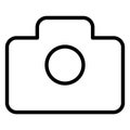 Cam  Isolated Vector Icon fully editable Royalty Free Stock Photo