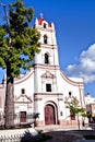 Camaguey, Cuba; Iglesia de Nuestra Senora de la Merced church at Plaza de los Trabajadores Royalty Free Stock Photo