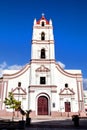 Camaguey, Cuba; Iglesia de Nuestra Senora de la Merced church at Plaza de los Trabajadores Royalty Free Stock Photo