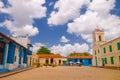 Camaguey, Cuba - old town listed on UNESCO World Royalty Free Stock Photo