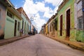 Camaguey, Cuba - old town listed on UNESCO World Royalty Free Stock Photo