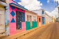 Camaguey, Cuba - old town listed on UNESCO World Royalty Free Stock Photo