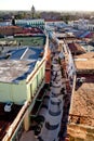 Camaguey UNESCO World Heritage Centre from above. Royalty Free Stock Photo