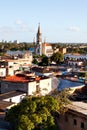 Camaguey UNESCO World Heritage Centre from above. Royalty Free Stock Photo