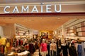 Camaieu logo store brand and text sign in shop fashion for clothing girls women