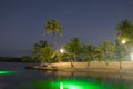 Camana Bay-The Island At Nighttime Royalty Free Stock Photo