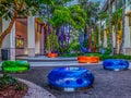 Camana Bay-Multi Coloured Seats