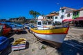 Camara de Lobos  - beautiful harbor bay and fishing village with beach - Madeira island, Portugal Royalty Free Stock Photo