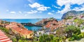 Camara de Lobos, panoramic view. Madeira, Portugal Royalty Free Stock Photo