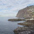 Camara do Lobos harbor dikes, Madeira