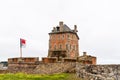 The Vauban Tower on the harbour of Camaret-sur-mer Royalty Free Stock Photo