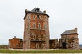 The Vauban Tower on the harbour of Camaret-sur-mer Royalty Free Stock Photo