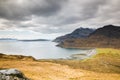 Camasunary Bay - Isle of Skye, Scotland - breathtaking beach amongst mountains and ocean Royalty Free Stock Photo