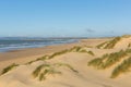 Camber Sands sandy beach East Sussex UK Royalty Free Stock Photo