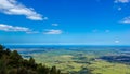 Cambewarra lookout with Berrys Bay and Shoalhaven river in the background Royalty Free Stock Photo