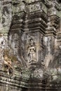 Cambodia, ancient statue Royalty Free Stock Photo