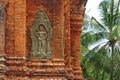 Cambodia Angkor Roluos the Lolei temple Royalty Free Stock Photo