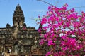 Cambodia Angkor Roluos view of the Bakong temple Royalty Free Stock Photo