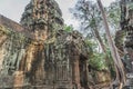 Cambodia Angkor Wat Ta Prohm Temple Tomb Raider Tree Roots Ruins Royalty Free Stock Photo