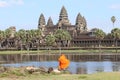 Cambodia. Angkor Wat temple. Siem Reap province.