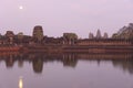 Cambodia. Angkor Wat temple. Sunrise. Siem Reap city. Siem Reap province. Royalty Free Stock Photo
