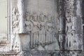 Cambodia Big Apsaras to Angkor Wat detail of stone