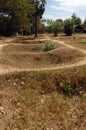 Cambodia Killing Fields - Mass Graves Royalty Free Stock Photo