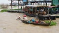 Cambodia. People's lives on the water.