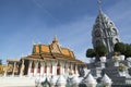 CAMBODIA PHNOM PENH ROYAL PALACE NORODOM STUPA