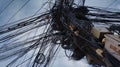 Chaos in power lines, tangled city communications, problems with power supply