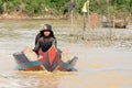 CAMBODIA SIEM REAP LAKE TONE SAP KOMPONG PLUK
