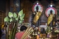 CAMBODIA SIEM REAP PREAH ANG CHORM SHRINE Royalty Free Stock Photo