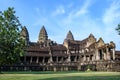 Cambodia. Siem Reap Province. Angkor Wat Temple Royalty Free Stock Photo