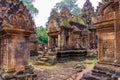 Cambodia. Siem Reap. The archaeological park of Angkor. Banteay Srei Temple