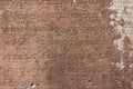 Cambodia. Siem Reap. Sanskrit religious inscriptions on temple walls Banteay Srey Xth Century Royalty Free Stock Photo