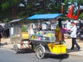 Cambodia Street Scene - Roadside stalls