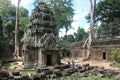 Cambodia. Ta Prohm Temple. Siem Reap Province. Siem Reap City.