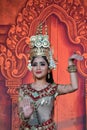 Cambodia Traditional Dance Royalty Free Stock Photo