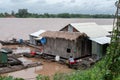 Cambodia, a Vietnamese fishing village Royalty Free Stock Photo