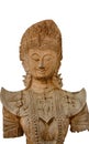 Cambodia wood carving art