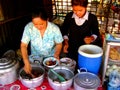 Cambodian food stand