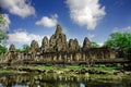 Cambodian temple ruins Royalty Free Stock Photo