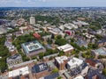 Harvard University aerial view, Cambridge, Massachusetts, USA Royalty Free Stock Photo