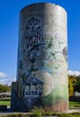 Painted Silo in Jefferson County, Vermont